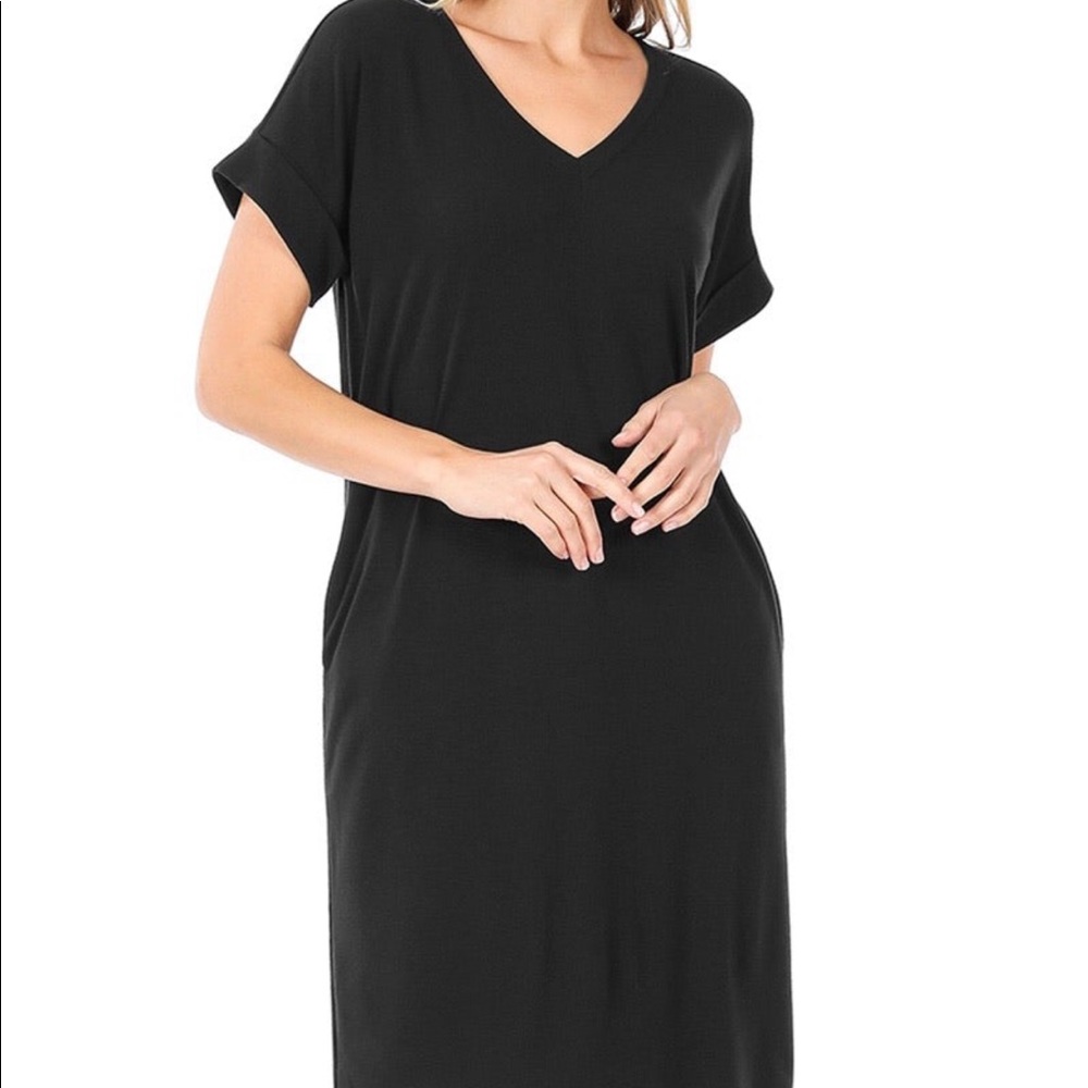 MIDI tshirt dress.
